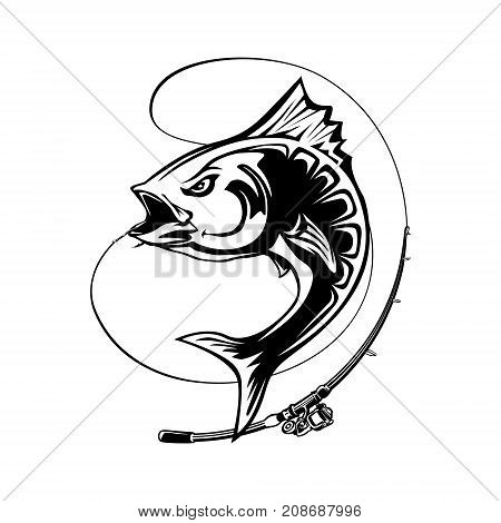 450x470 Angry Tuna Fish Logo. Tuna Fishing Vector Amp Photo Bigstock