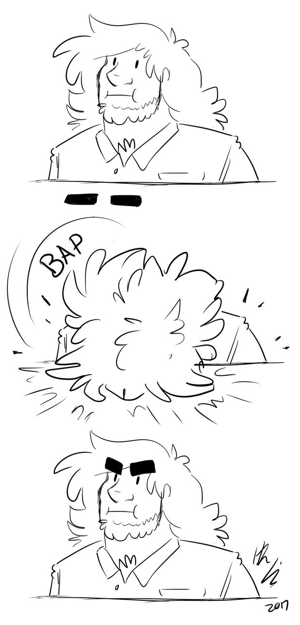 619x1289 Mister Angry Eyes By Pythonpie