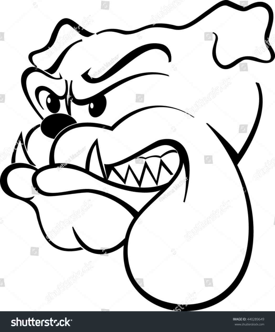 1048x1264 Angry Dog Face Drawing