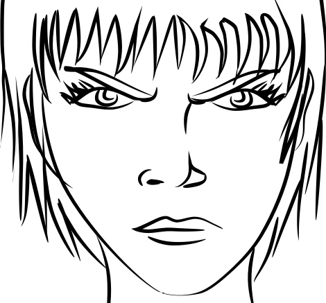 470x437 Angry Closeup Some Practice With Wacom's Tablet And Linefo
