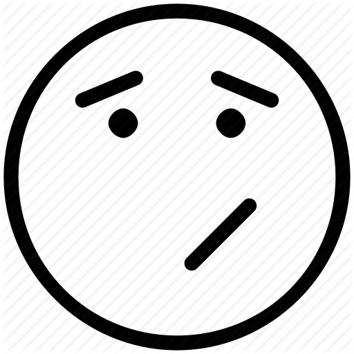 512x512 Angry, Confused, Emoticons, Emotion, Expression, Face Smiley, Sad