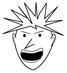 272x300 Angry Face Clip Art Download