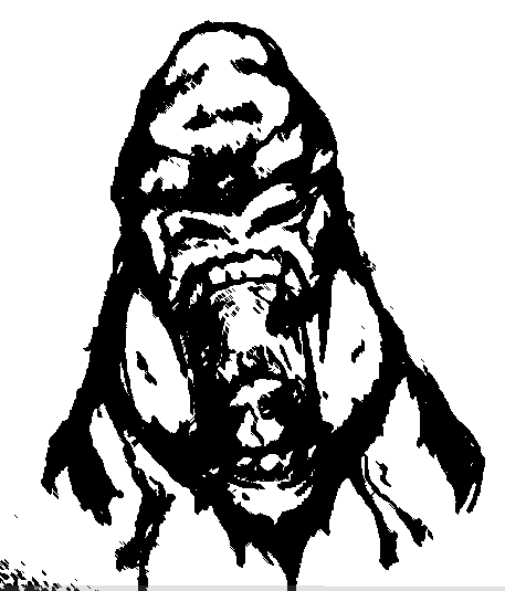 457x535 Angry Gorilla By Suzierip