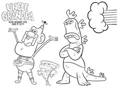 236x175 Free Uncle Grandpa Printable Coloring Page Printable Coloring