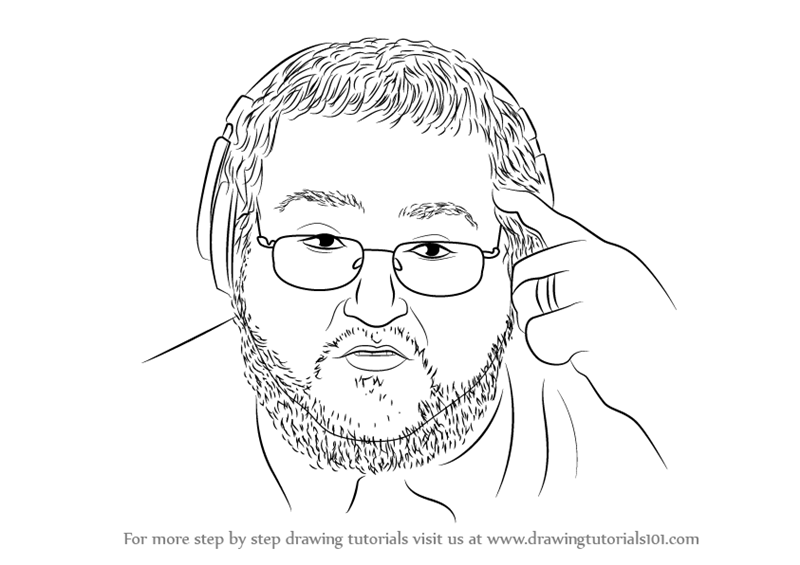 800x565 Learn How To Draw Boogie2988 Aka Francis (Youtubers) Step By Step