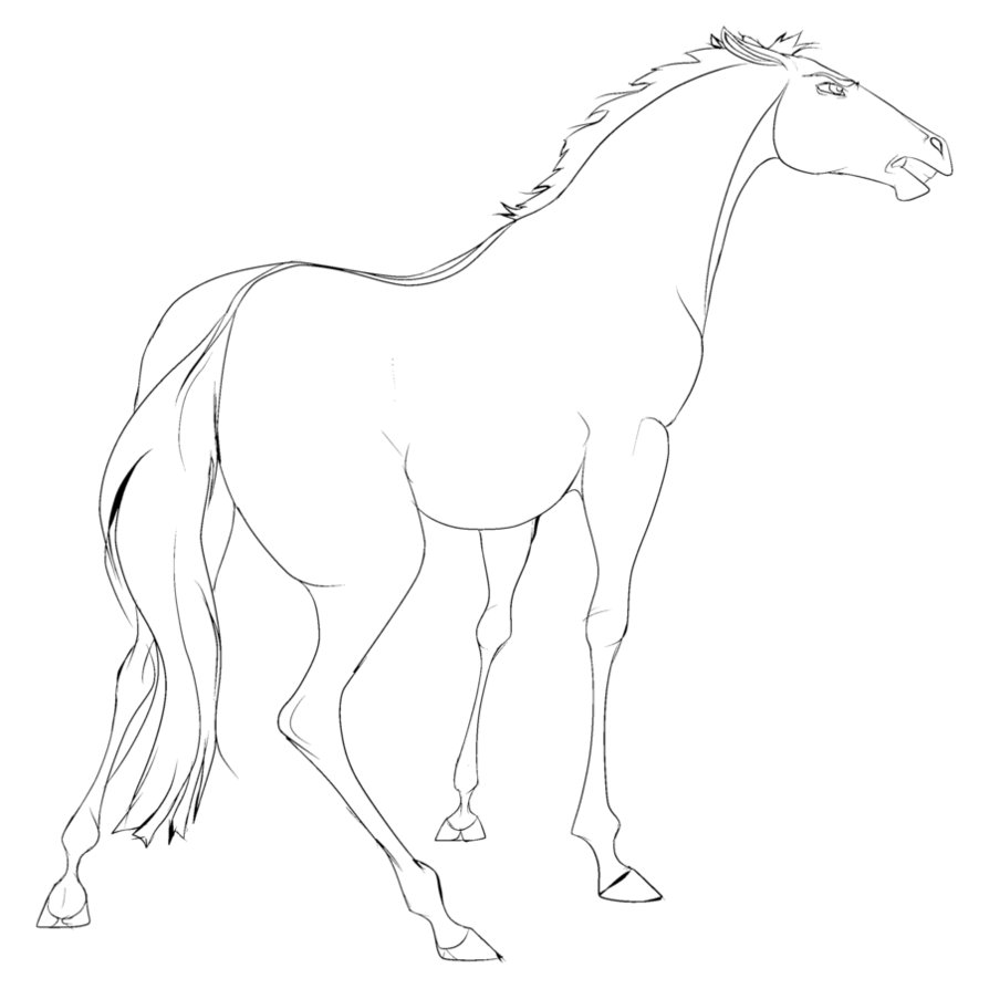 894x894 Angry Spirit Lineart By Kaitlynicole