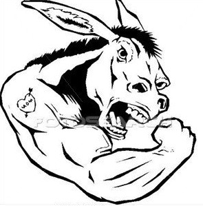 295x299 Angry Donkey Horses Amp Asses Donkey And Horse