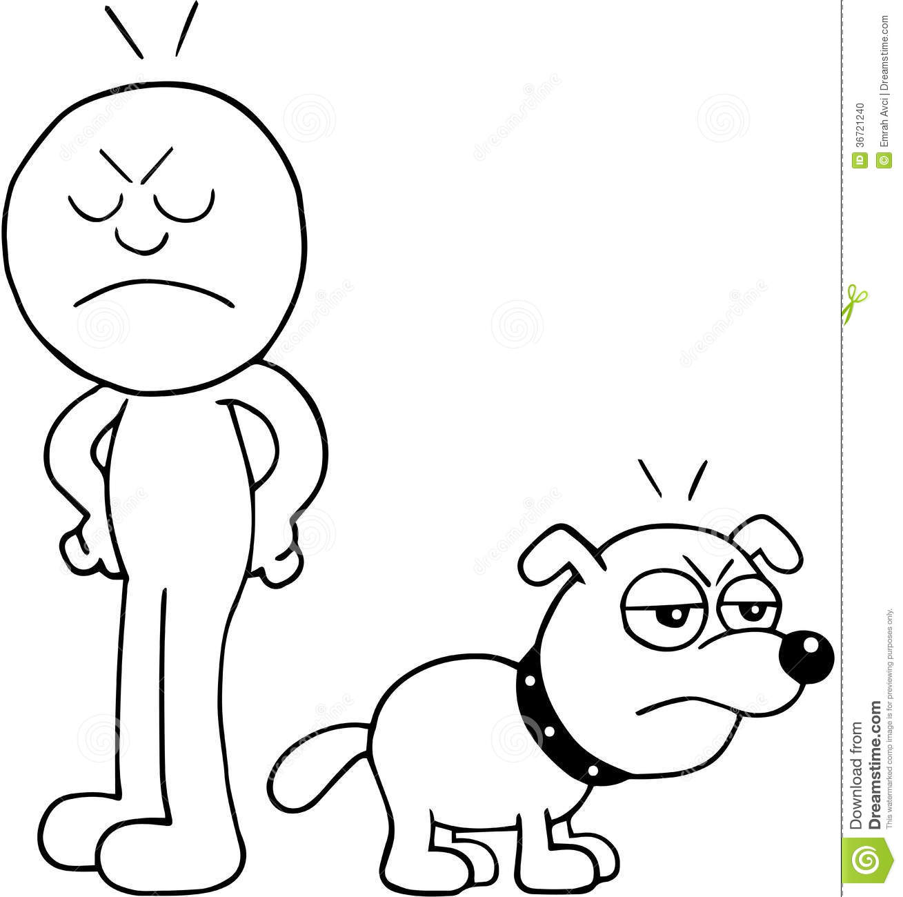 1309x1300 Drawn Man Angry