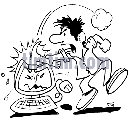 539x501 Free Drawing Of Computer Repairs Bw From The Category Computers