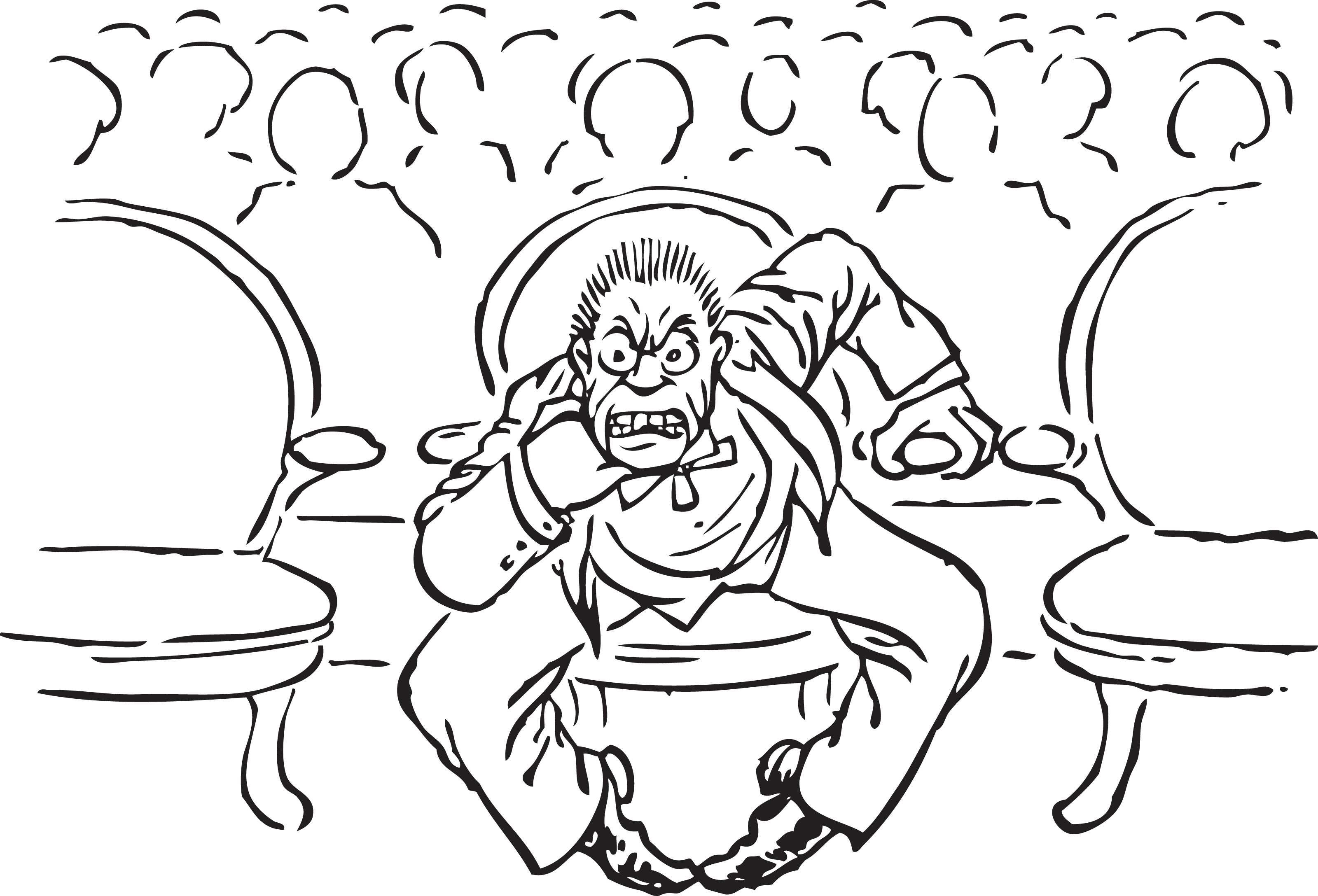 3200x2176 Man At The Theater