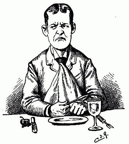 448x500 Public Domain Images Hungry Angry Unhappy Man Waiting For Dinner