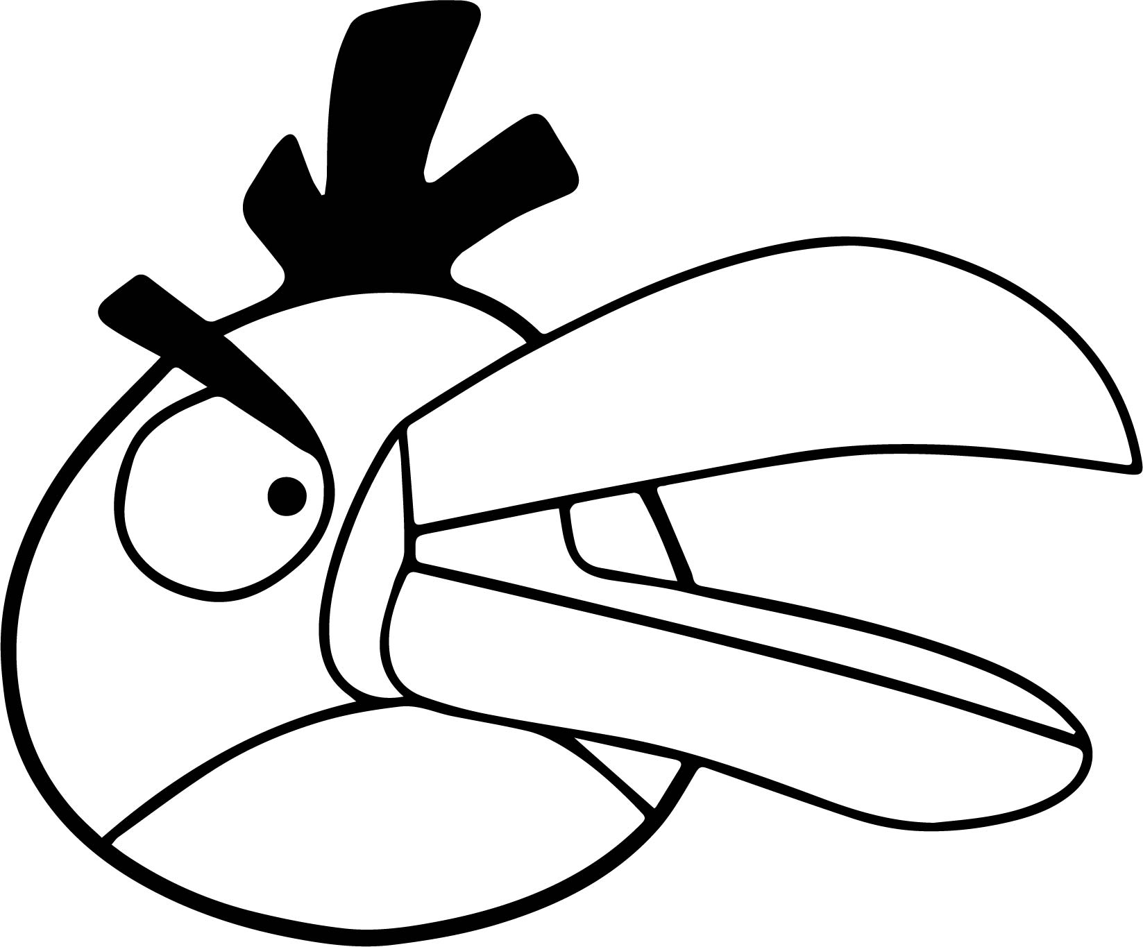1647x1365 Big Mouth Angry Birds Coloring Page Wecoloringpage