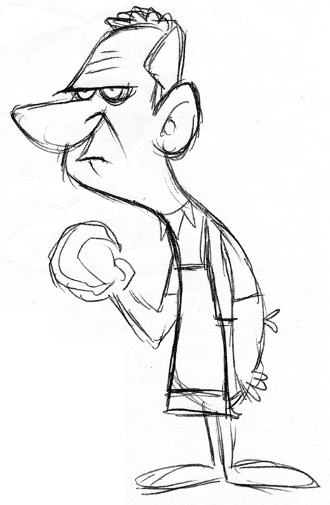471x720 Angry Grocer Sketch