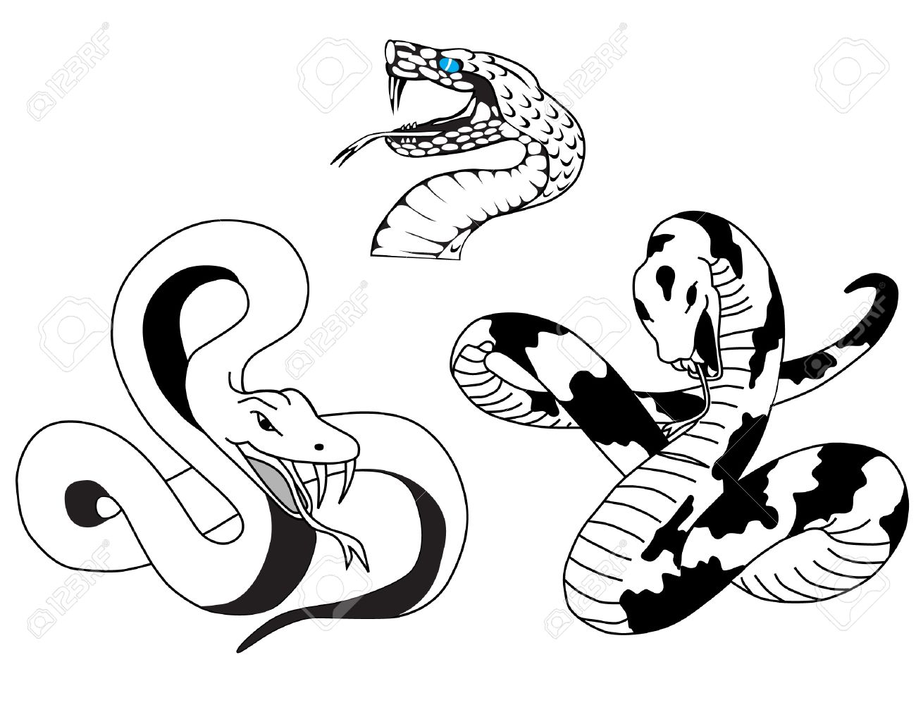 1300x1017 Snake Royalty Free Cliparts, Vectors, And Stock Illustration