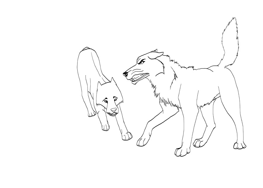 900x643 Angry Wolf By Cruorvylkas