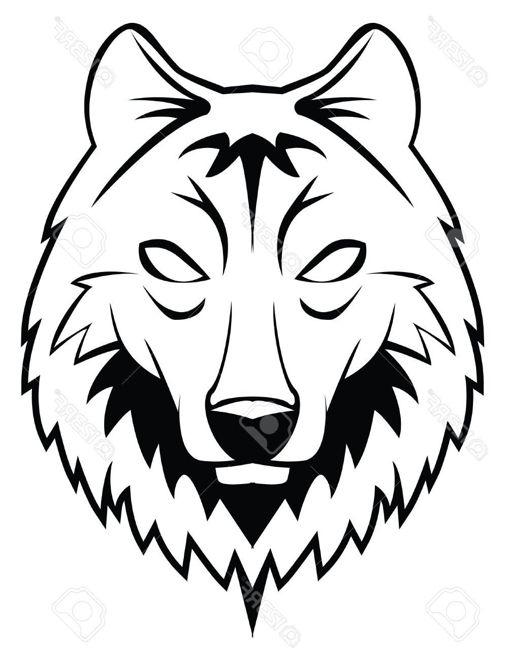 998x1300 Drawn Face Wolf Many Interesting Cliparts