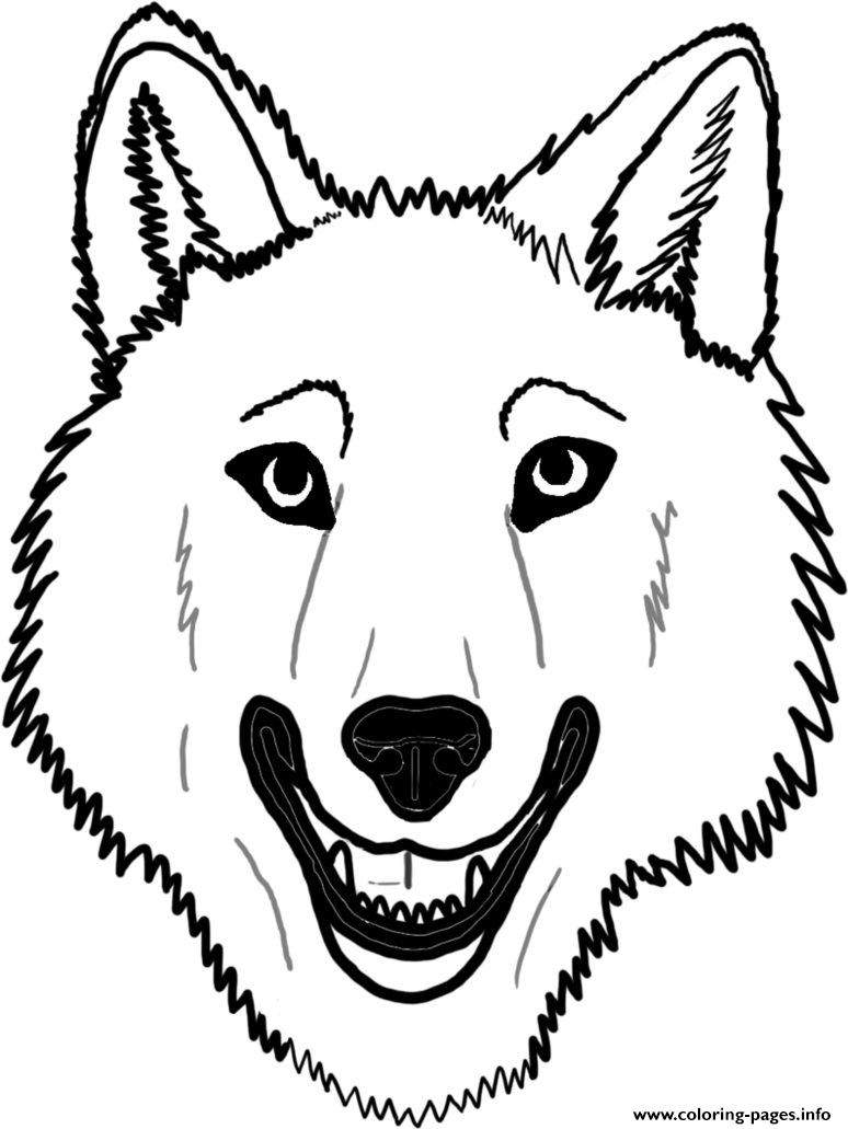 774x1031 Wolf Face Coloring Page Many Interesting Cliparts