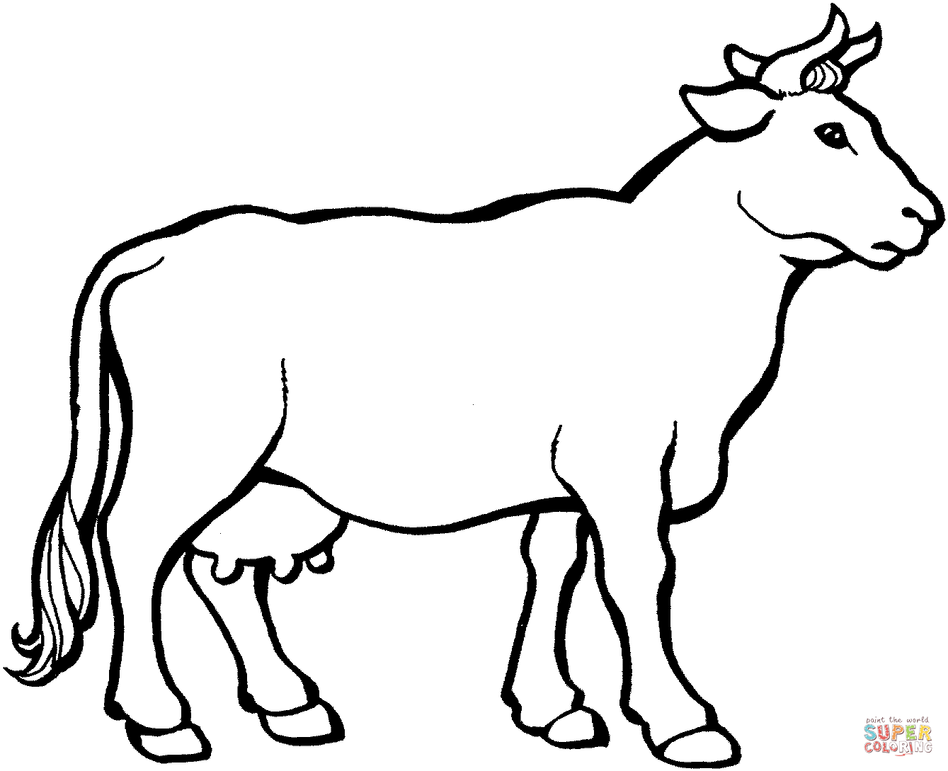 1339x1089 Cattle Coloring Pages Free Coloring Pages