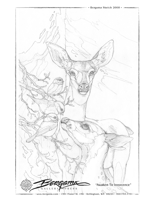 600x776 Awaken To Innocence Many Sketches Here Artist