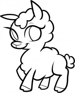 246x302 How To Draw How To Draw A Sheep For Kids