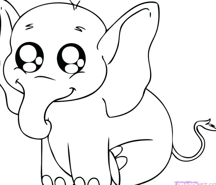 878x752 Coloring Pages Draw Easy Animals