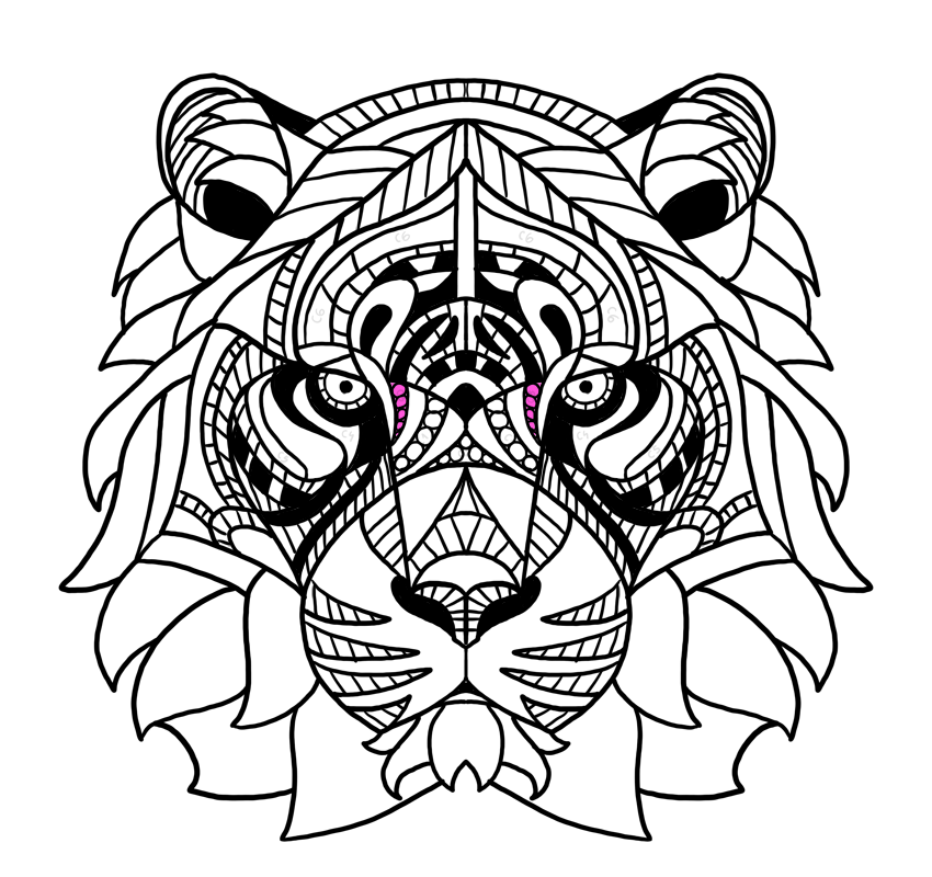 850x800 Art Therapy Draw By Numbers For Adults