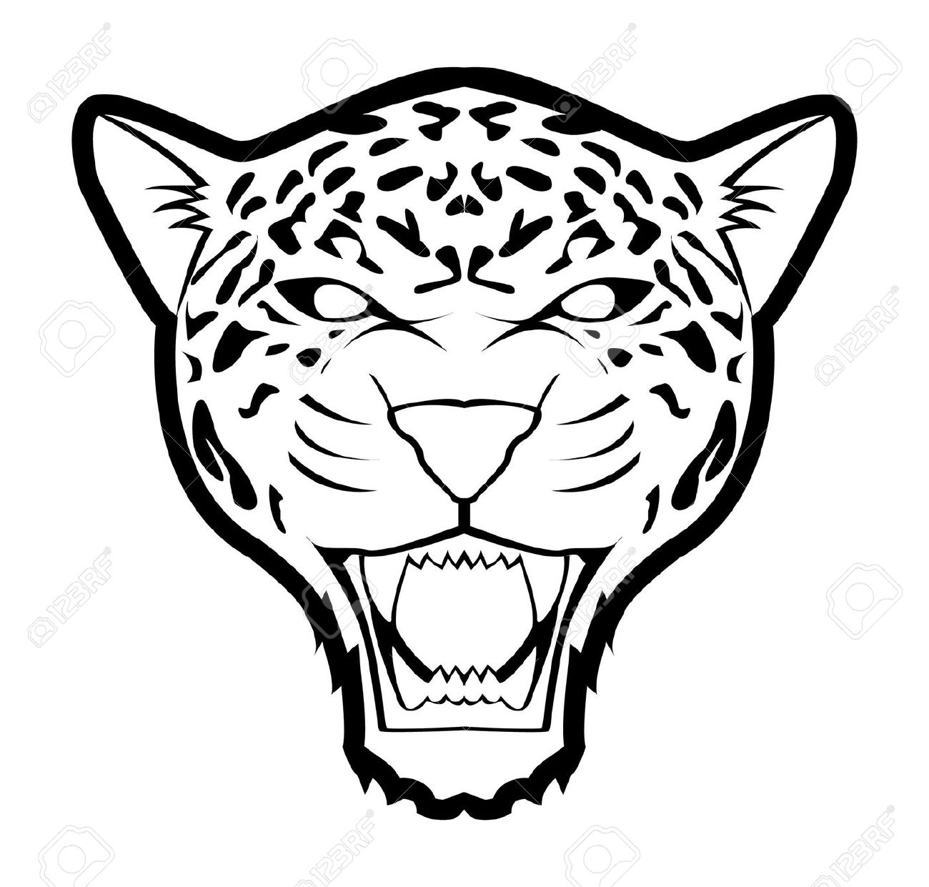 1300x1241 Animal Face Clipart