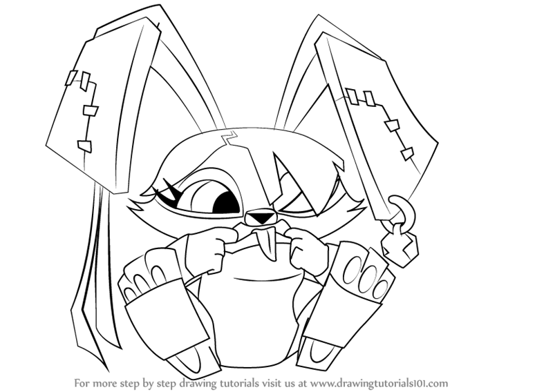 800x568 Learn How To Draw Peck From Animal Jam (Animal Jam) Step By Step