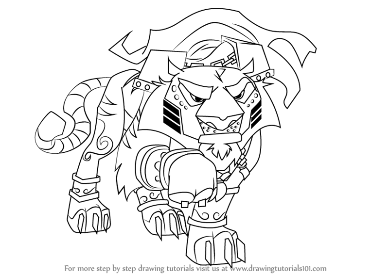 800x567 Learn How To Draw Sir Gilbert From Animal Jam (Animal Jam) Step By