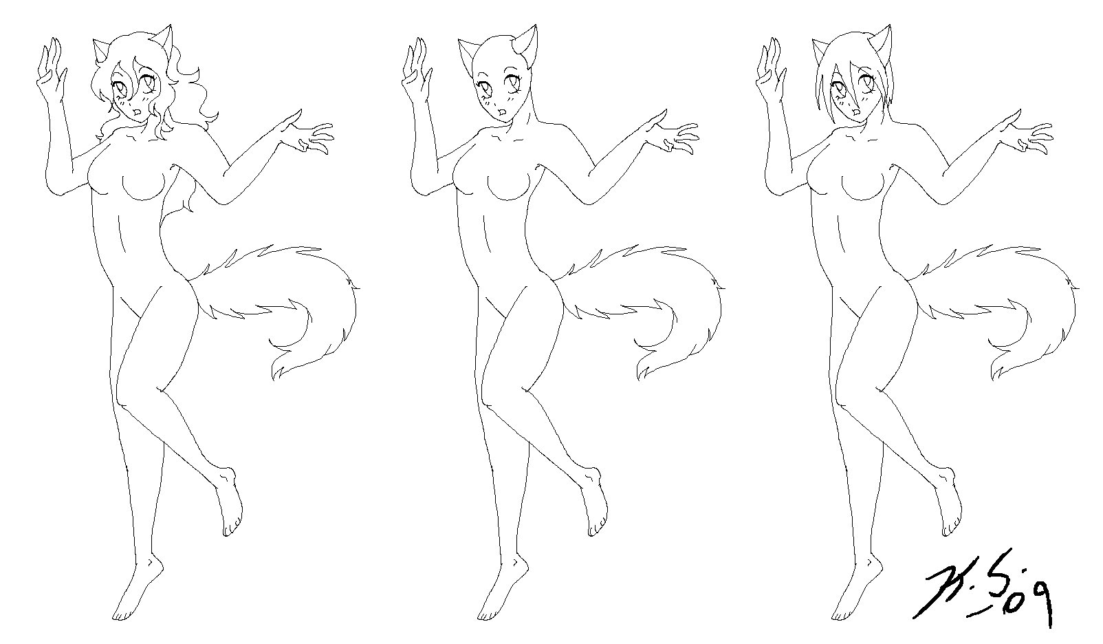 1604x936 Anime Animal Girl Free For Use By The Clockwork Crow