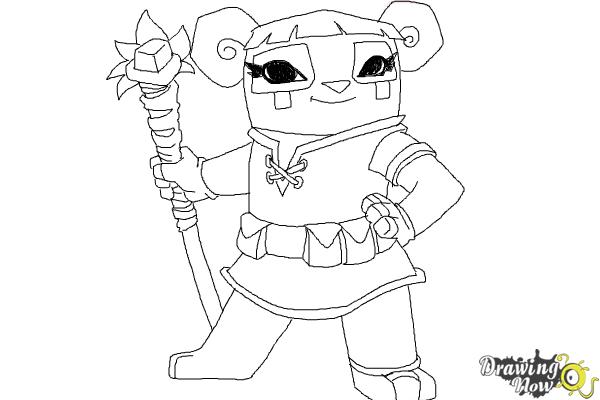 600x400 How To Draw Liza From Animal Jam