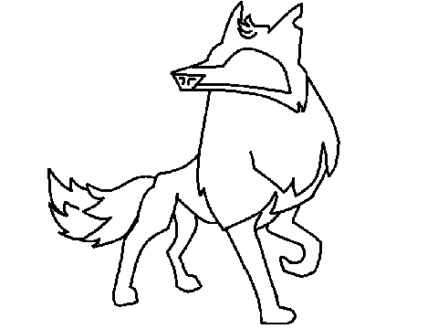 480x360 Animal Jam Coloring Pages Arctic Wolf