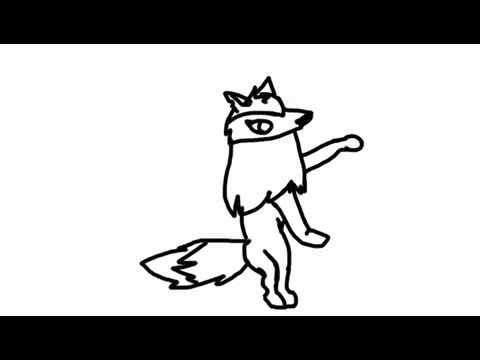 480x360 Animal Jam Animated Dancing Arctic Wolf. Read Desc
