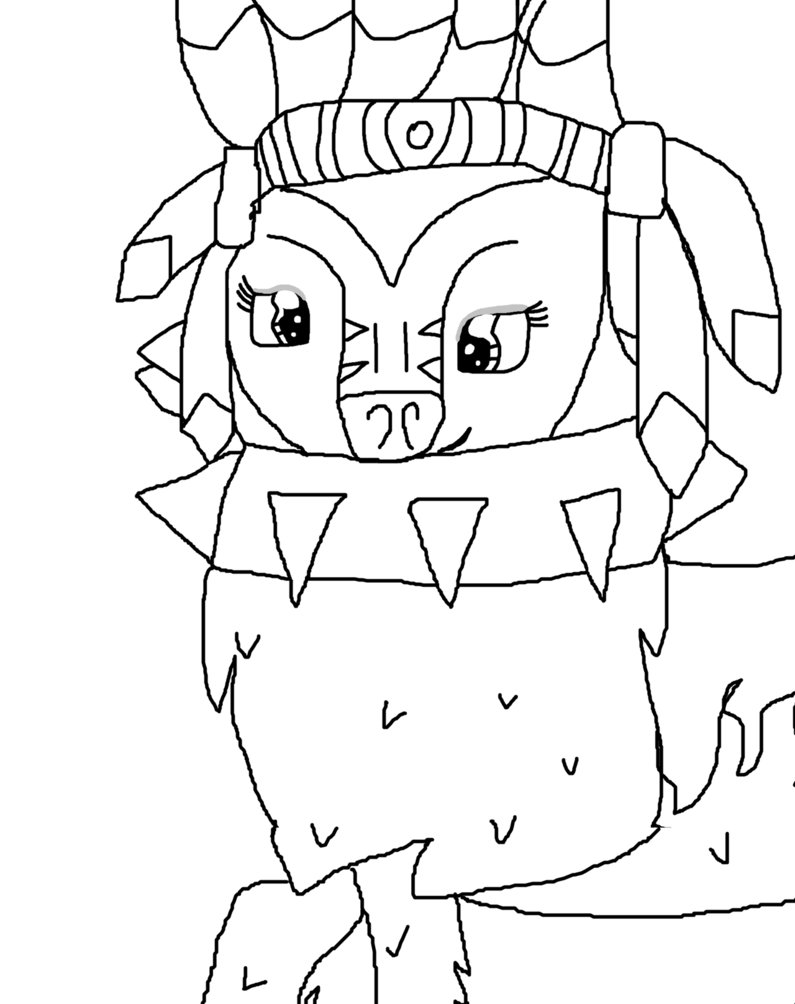 795x1004 Animal Jam Wolf Lineart By Solomix25249