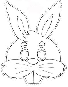 236x300 Easter Mask Templates Happy Easter 2018