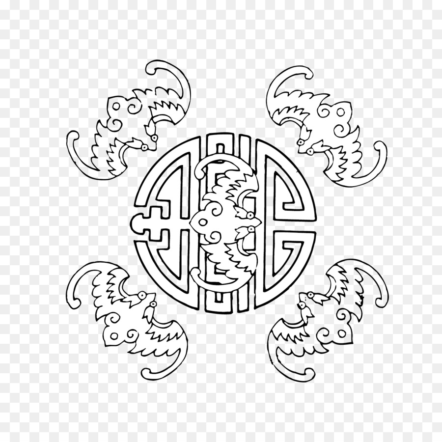 900x900 Bat Motif Clip Art