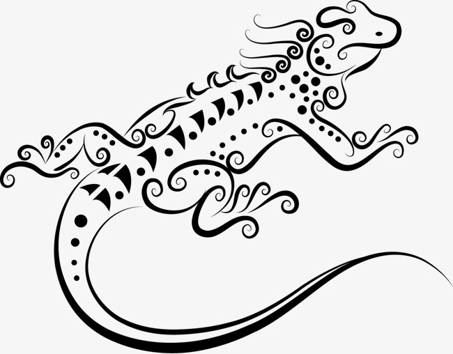 650x508 Vector Chameleon, Chameleon, Animal, Pattern Png And Vector