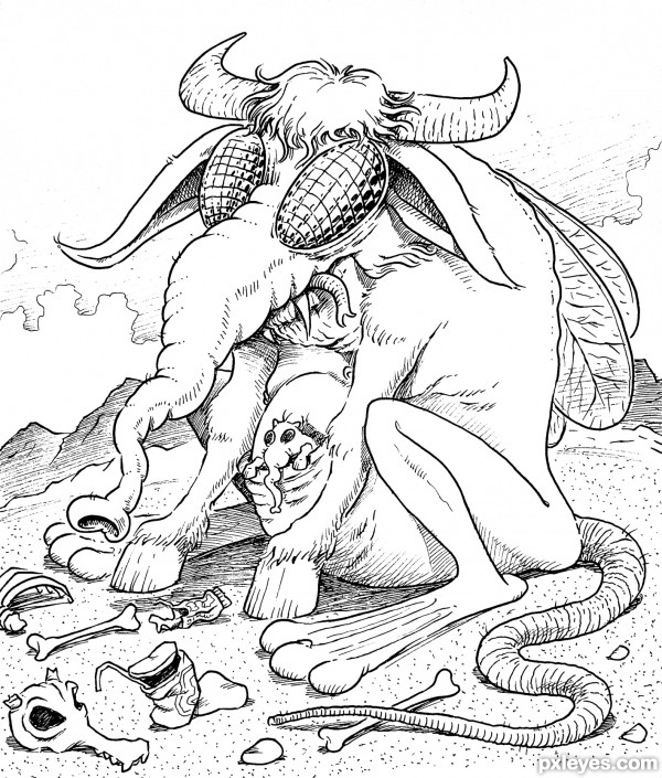 600x705 Mixed Animals Drawing Contest (14113), Pictures Page 1