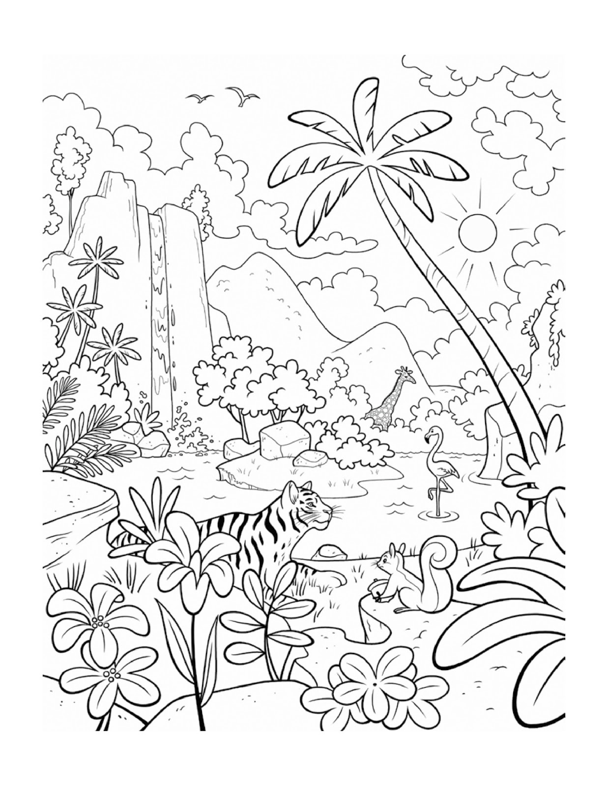 1237x1600 Best Coloring Page For Kids Drawing, Coloring, Painting