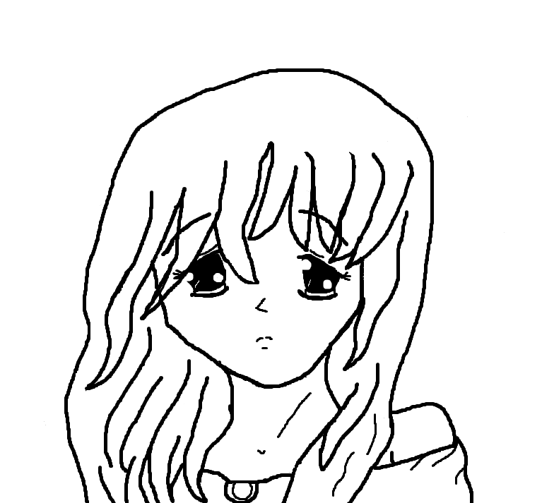 784x713 My First Digital Drawing (Lineart) By Damova1