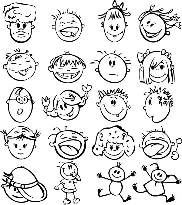 600x675 Faces Cartoon