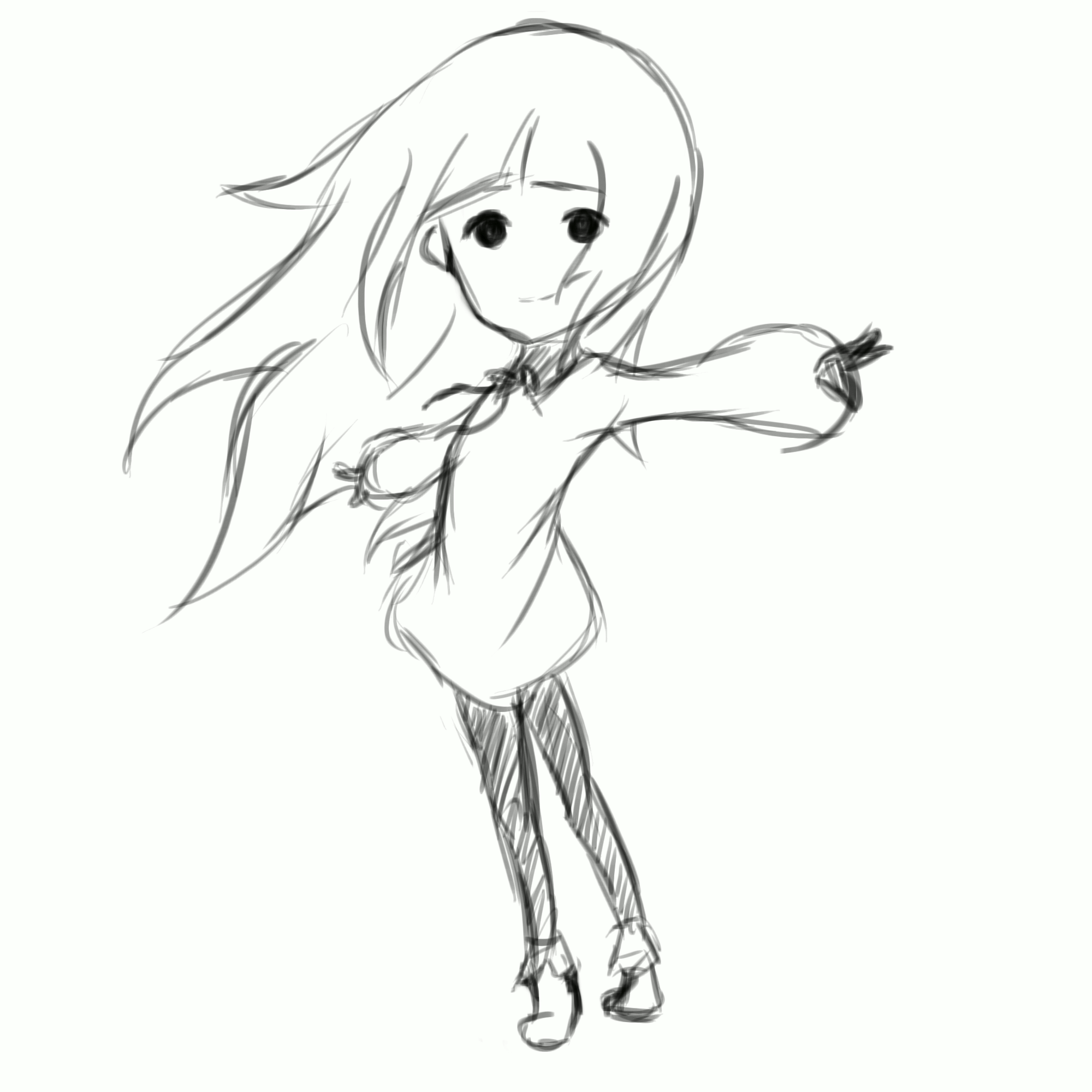 2000x2000 Deemo Little Girl Spinning Animation By Byronyu2