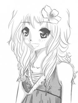 250x329 Girl, Hair, Sewing, Animated Animemanga Girl Hair