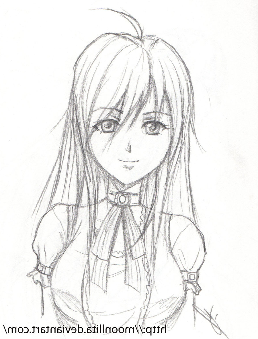 900x1183 Animated Girl Sketch Pencil Pictures Anime Girl Sketch Tumblr