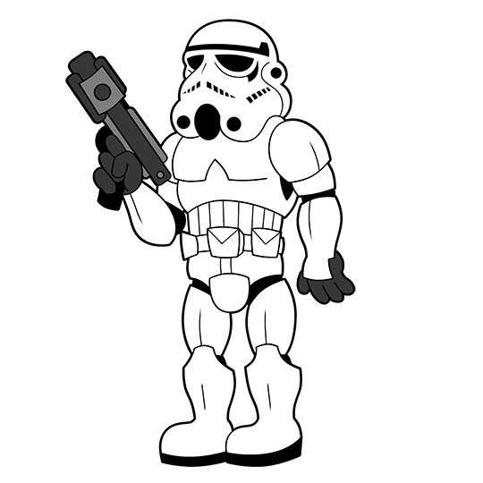 540x540 How To Draw A Stormtrooper From Star Wars