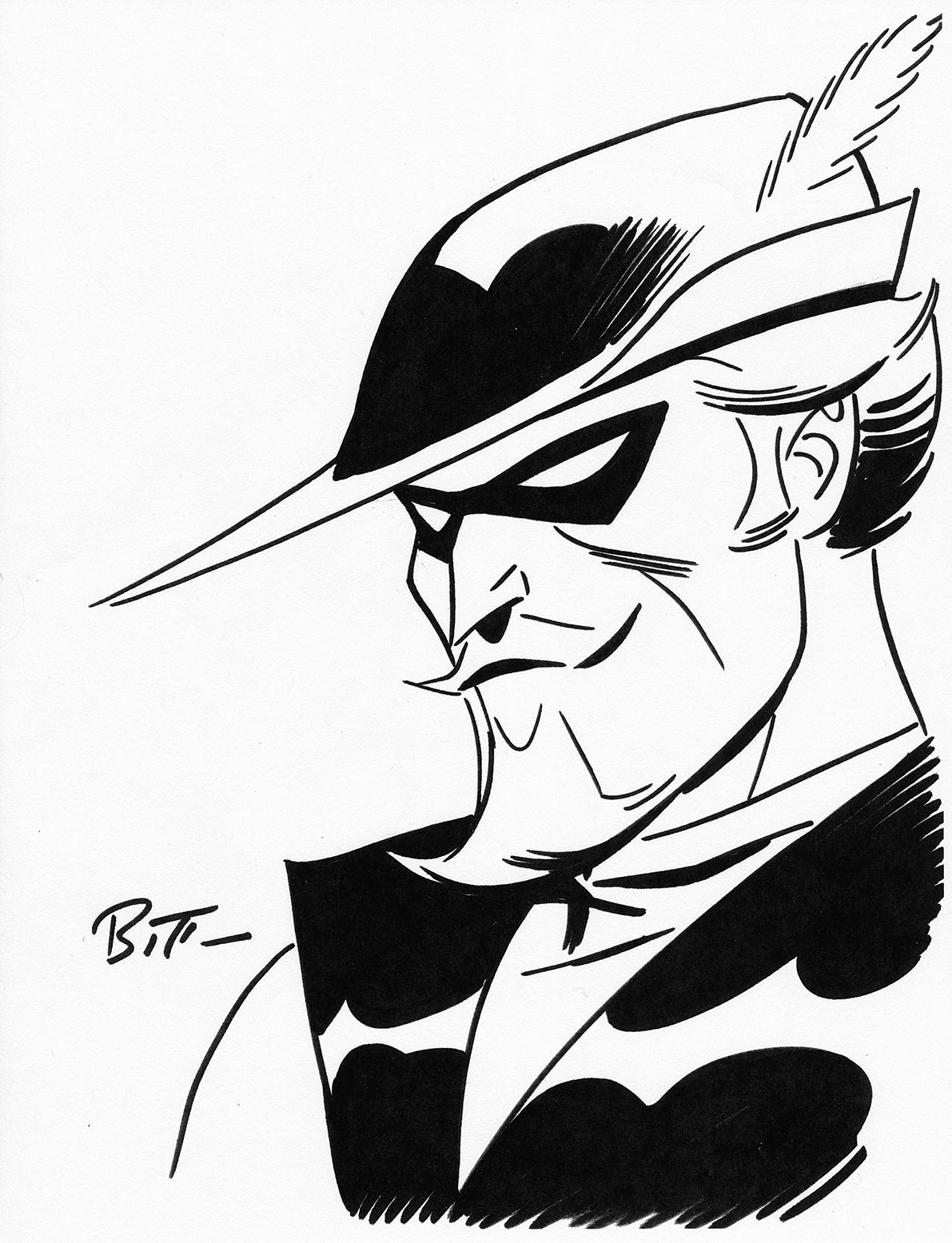 1191x1555 Bruce Timm 2016 Green Arrow Sketch Art