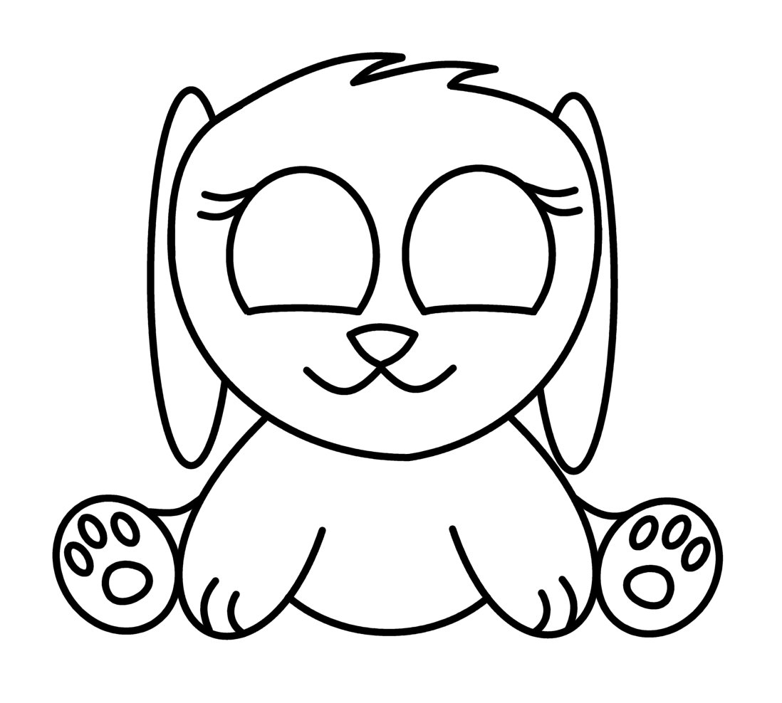 1098x988 How To Draw Cartoons Anime Puppy