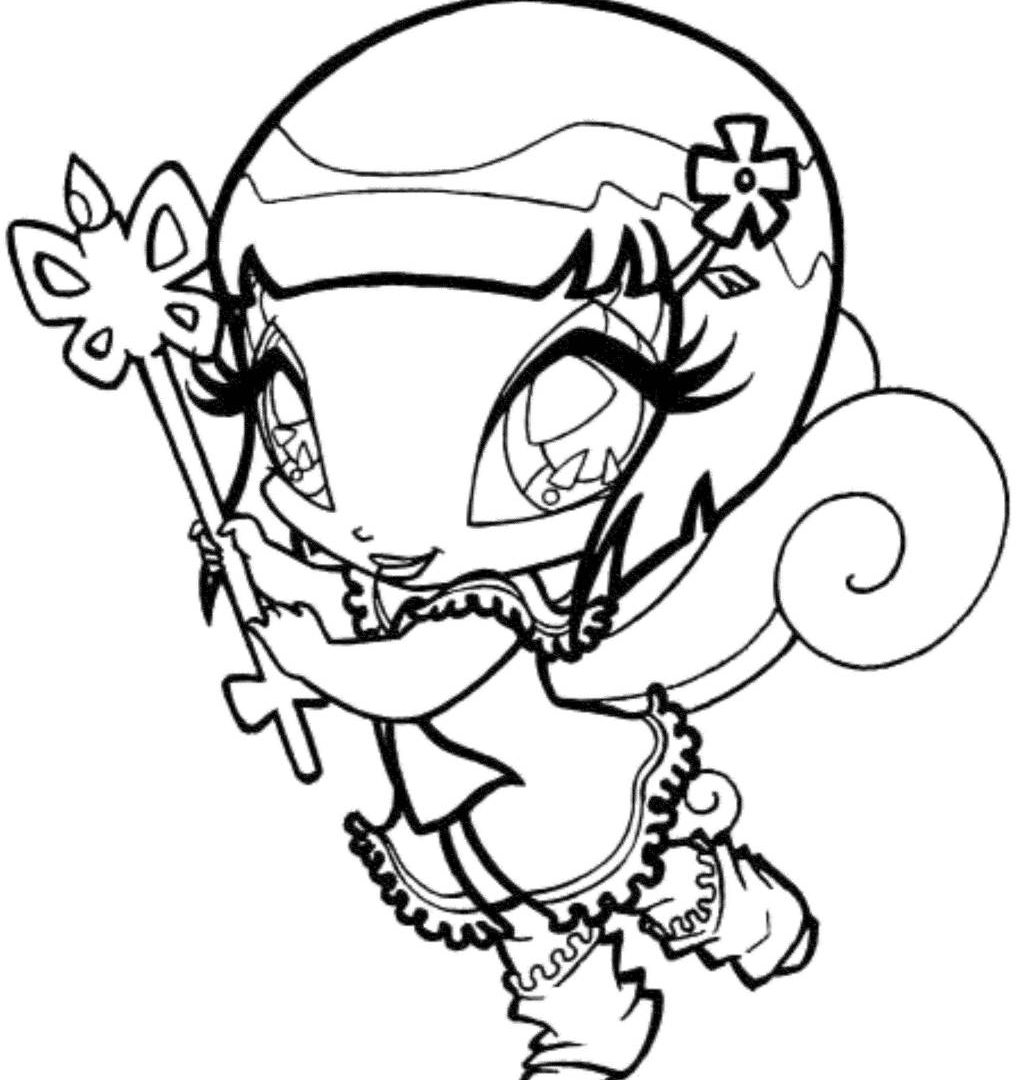 1024x1080 Winx Club Piff Pixie Coloring Page Free Printable Animations Pages