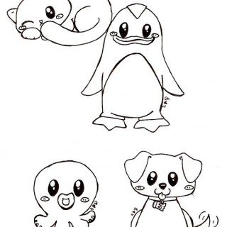 320x320 Tag For Cute Animal Drawings Cute Drawings Of Animals Furry