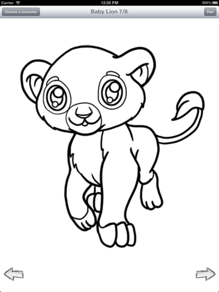 720x960 View Original Size. Pet Cat Line Art By Anime Animal. Cute Anime